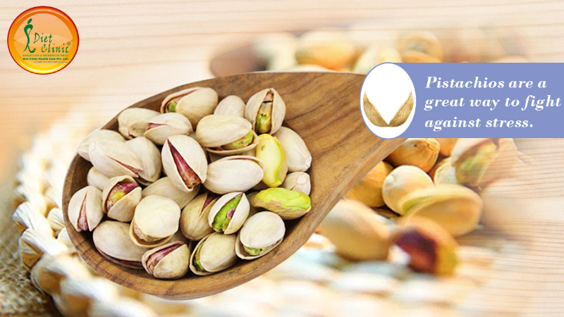 Pistachios are a great way to fight against stress